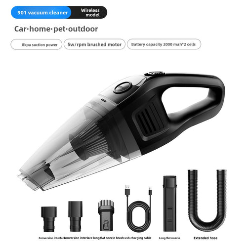 Handheld Portable Car Vacuum Cleaner quixgadget
