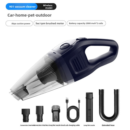 Handheld Portable Car Vacuum Cleaner quixgadget