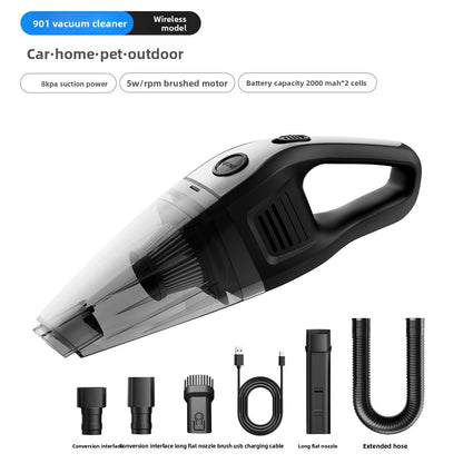 Handheld Portable Car Vacuum Cleaner quixgadget