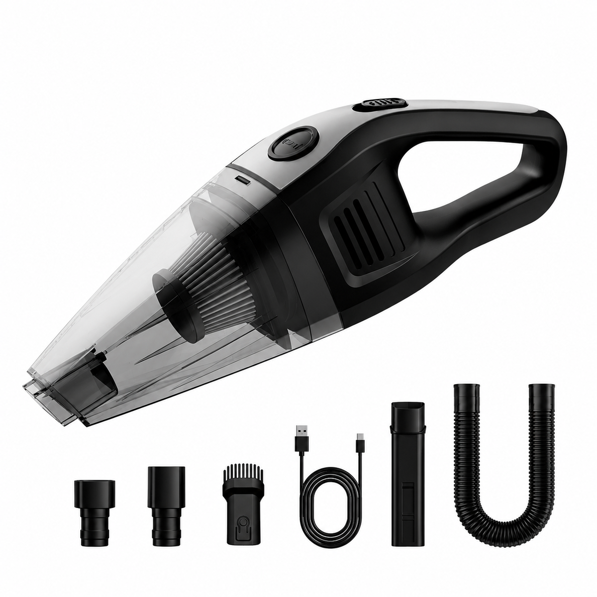 Handheld Portable Car Vacuum Cleaner quixgadget