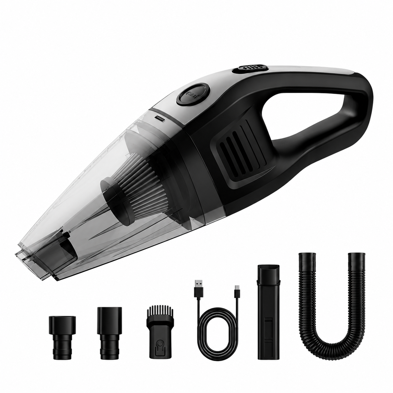Handheld Portable Car Vacuum Cleaner quixgadget