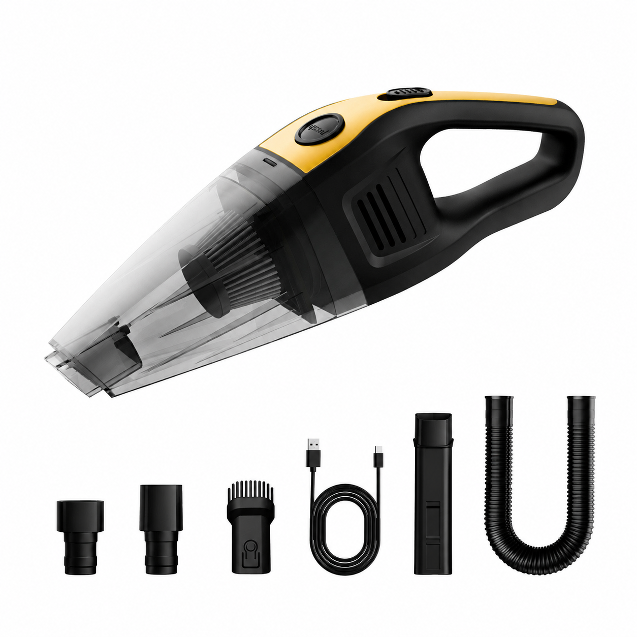 Handheld Portable Car Vacuum Cleaner quixgadget
