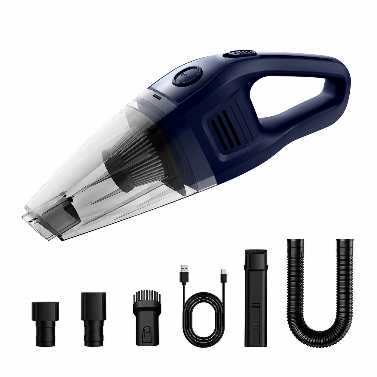Handheld Portable Car Vacuum Cleaner quixgadget
