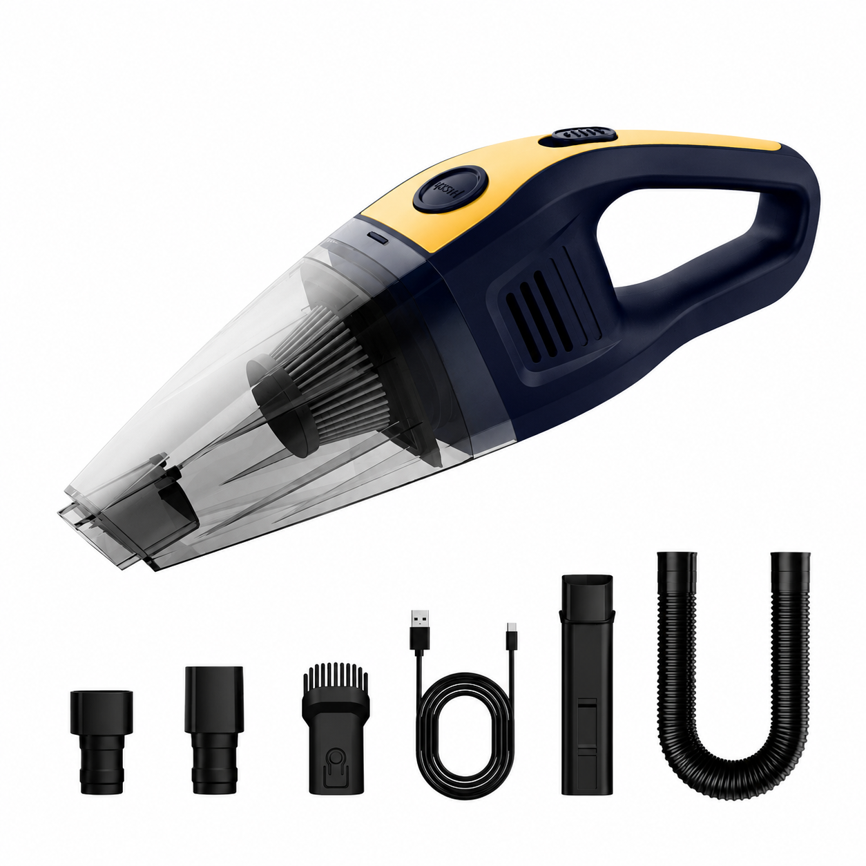 Handheld Portable Car Vacuum Cleaner quixgadget