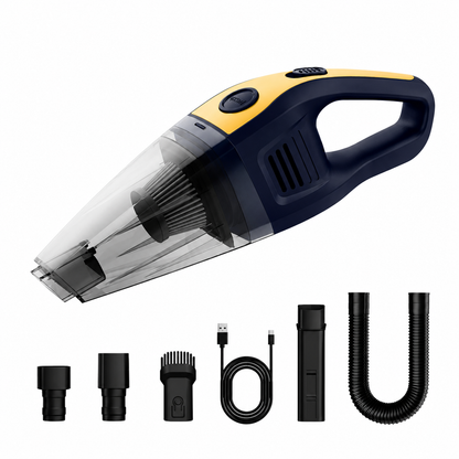 Handheld Portable Car Vacuum Cleaner quixgadget