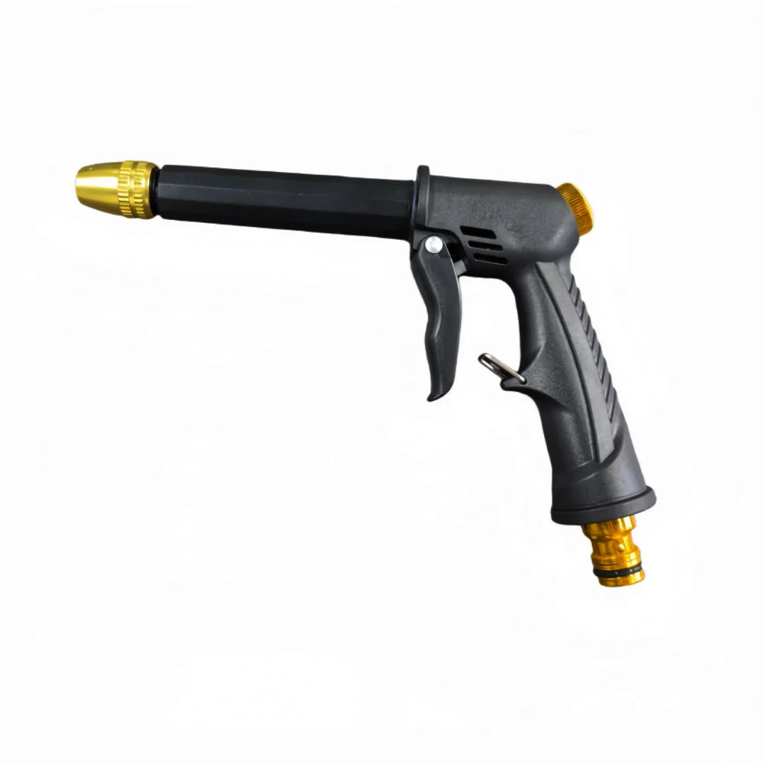 High-pressure car wash gun | Thickened long rod & newly upgraded copper-plated nozzle | For home and car use quixgadget