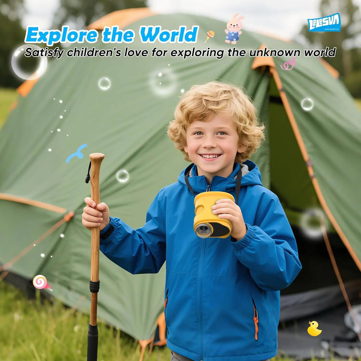 1000X Pocket Microscope for Kids with 4K 2.0